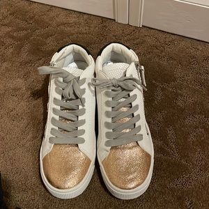Dolce Vita sparkly high top sneaker